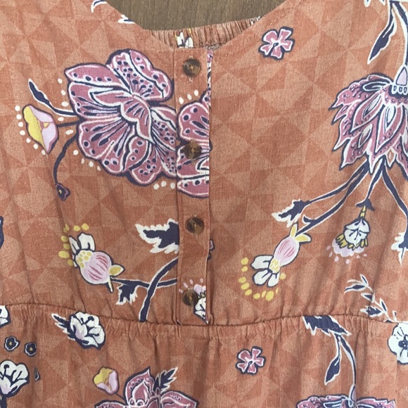 Relisted Sonoma sleeveless floral print dress with pockets 3X or 4X - Picture 6 of 17